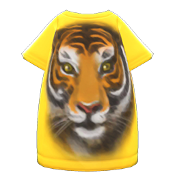 Miniature : Tiger-Face Tee Dress