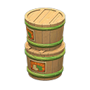 Stacked Senmaizuke Barrels