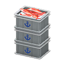 Miniature : Stacked Fish Containers