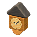 Miniature : Wooden-Block Wall Clock