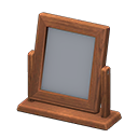 サムネイル： Wooden Table Mirror
