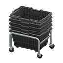 Miniature : Stacked Shopping Baskets