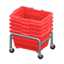 Miniatura: Stacked Shopping Baskets