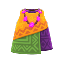 Miniatura: Tropical Cut-And-Sew Tank