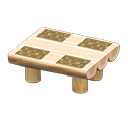 Miniature : Log Dining Table