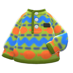 Miniature : Printed Fleece Sweater