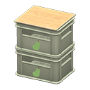 Miniatura: Stacked Bottle Crates