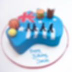 Beetles walking totally bespoke cake