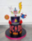 Rock Theme Cake