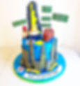 New York theme Cake