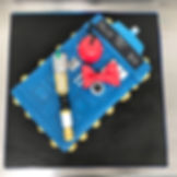 Doctor Who theme cake