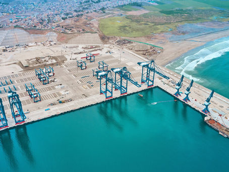 The Chancay Port in Peru