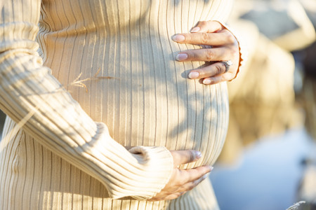 maternity belly
