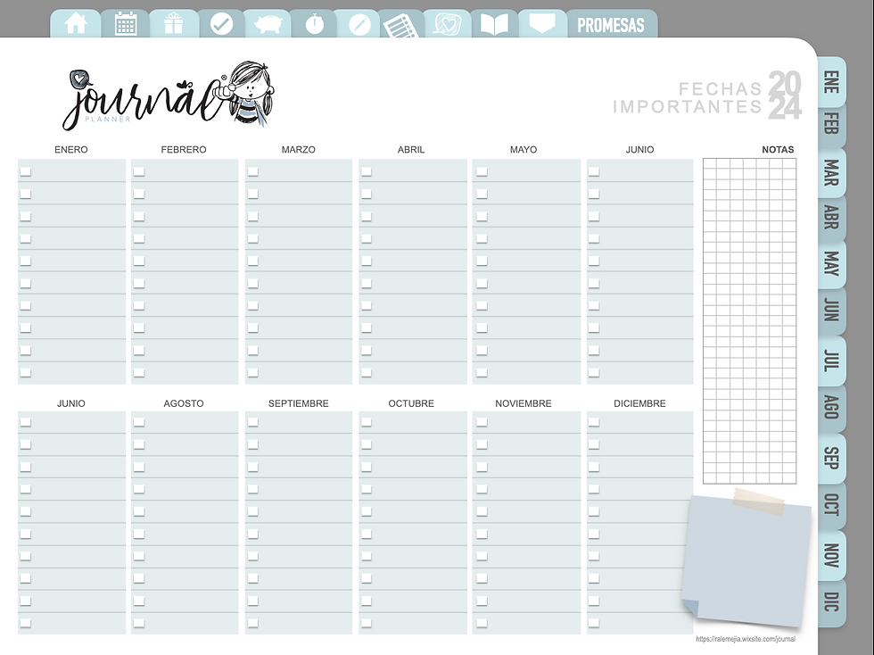 Miniatura: PLANNER DIGITAL 2024