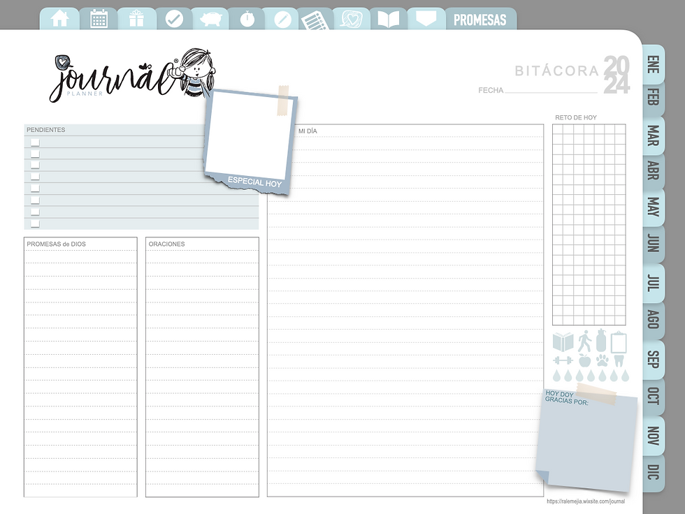 Miniatura: PLANNER DIGITAL 2024