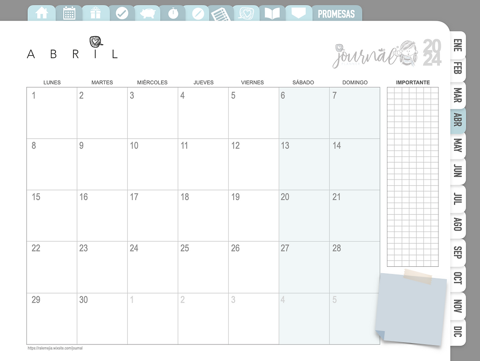 Miniatura: PLANNER DIGITAL 2024