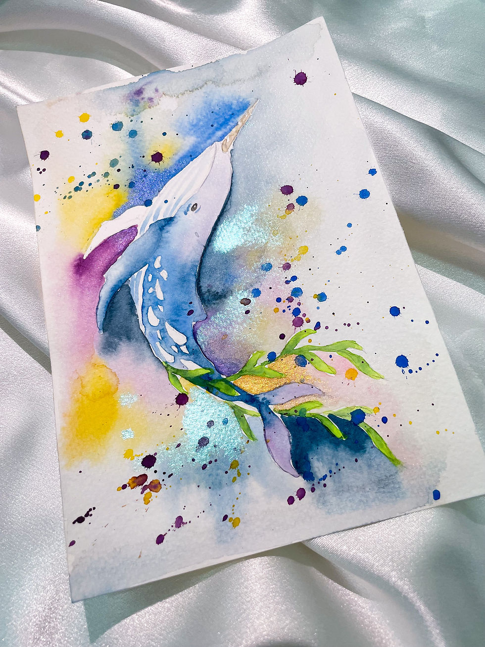 縮圖：海之精靈 － 水彩療癒畫班