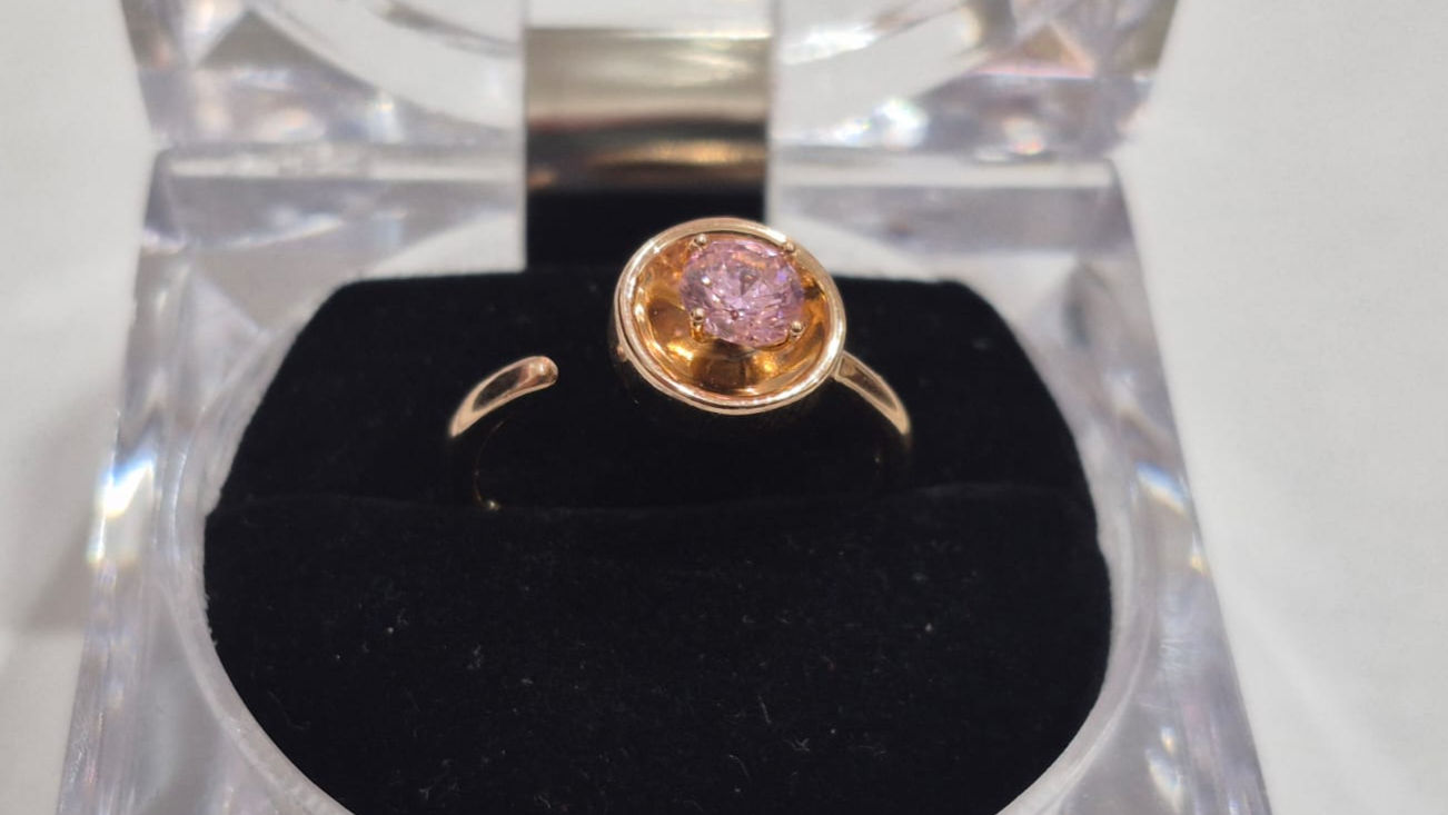 Anillo de oro laminado Diseño # 38