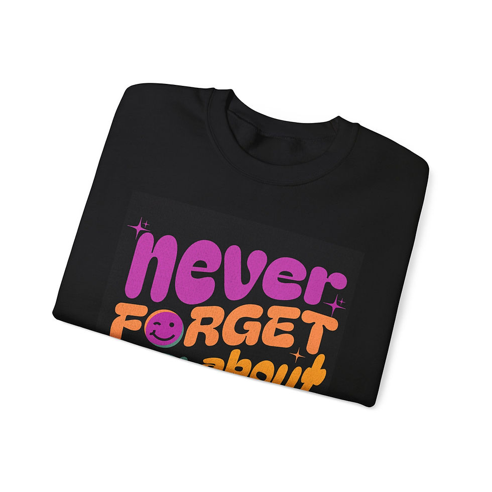 Thumbnail: Never Forget Your Passion Sweatshirt, Unisex Crewneck, Casual Wear, Sweater