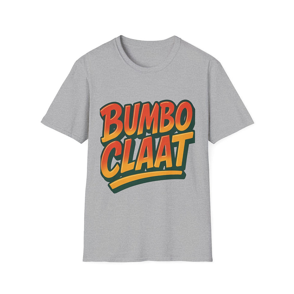 Thumbnail: Bumbo Claat Unisex T-Shirt, Casual Statement, Tee, Summer Wear, Festival Attire