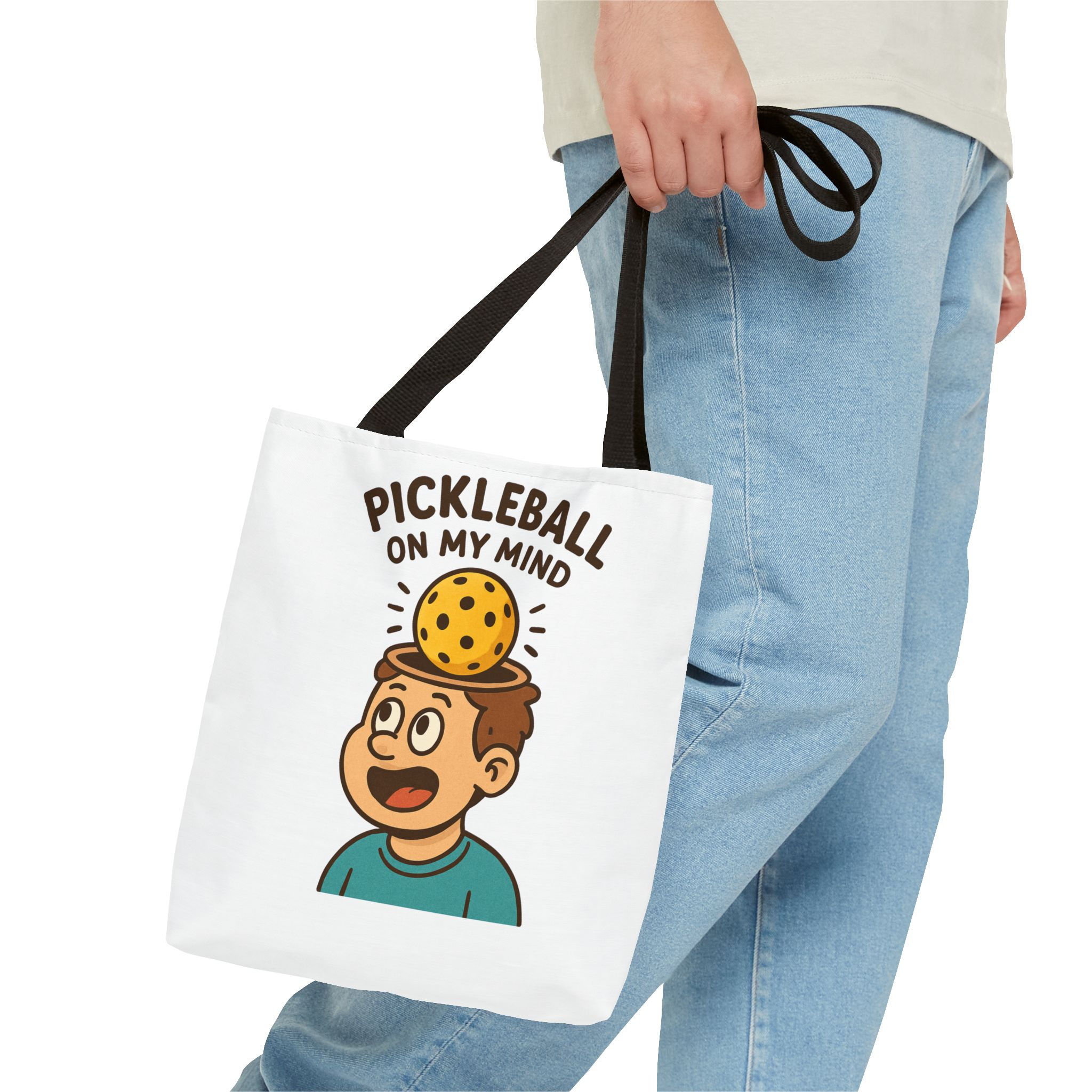 Pickleball Tote Bag - Fun and Playful Design for Sports Lovers