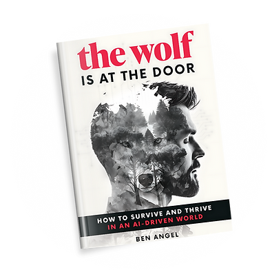 The Wolf Is at The Door book cover — the best AI book for beginners
