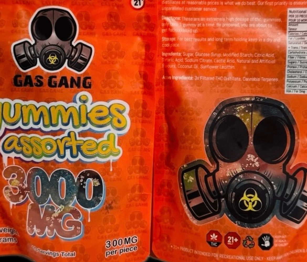 Gas Gang 3000mg THC Gummies