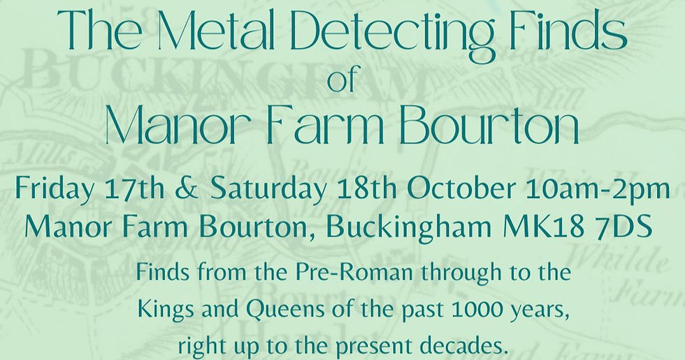 The Metal Detecting Finds of Manor Farm Bourton