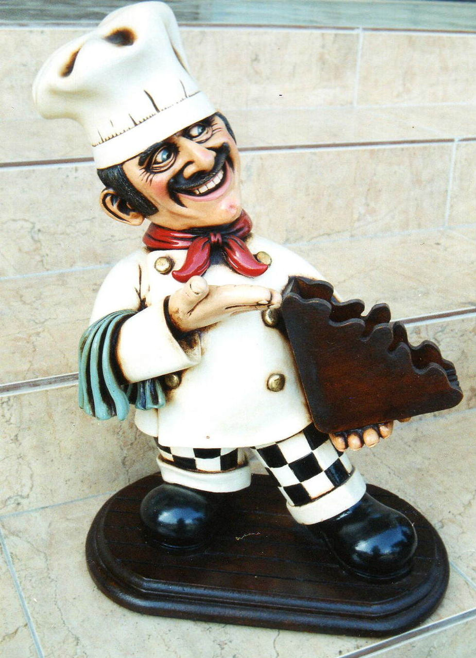 Chef menu holder