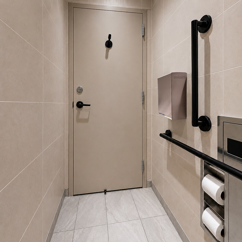 Why does in-stall placement matter for free period products?