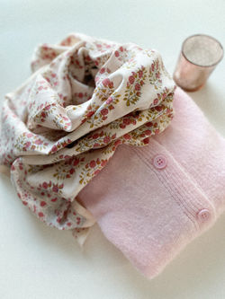 Foulard Primrose rosee