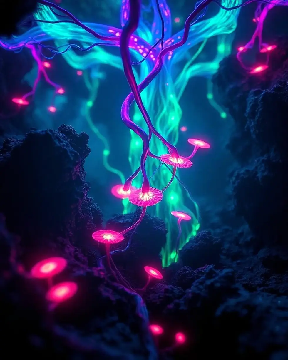 ID_R2Q0K8EK-Creatorz+Signal+_Amazing-Glowing-Neon-Alien-Fungi