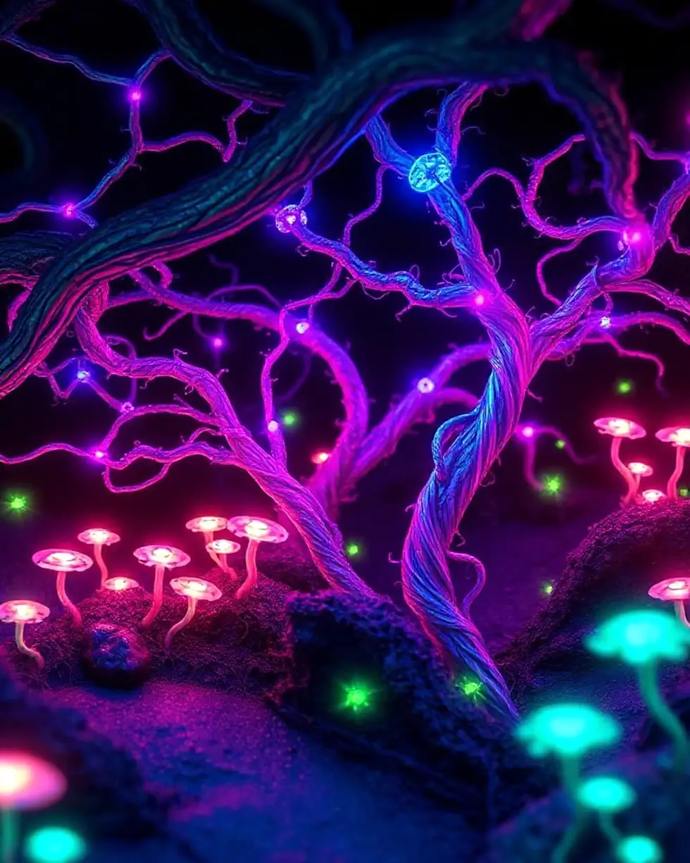 ID_FA9E4KVU-Creatorz+Signal+_Amazing-Glowing-Neon-Alien-Fungi
