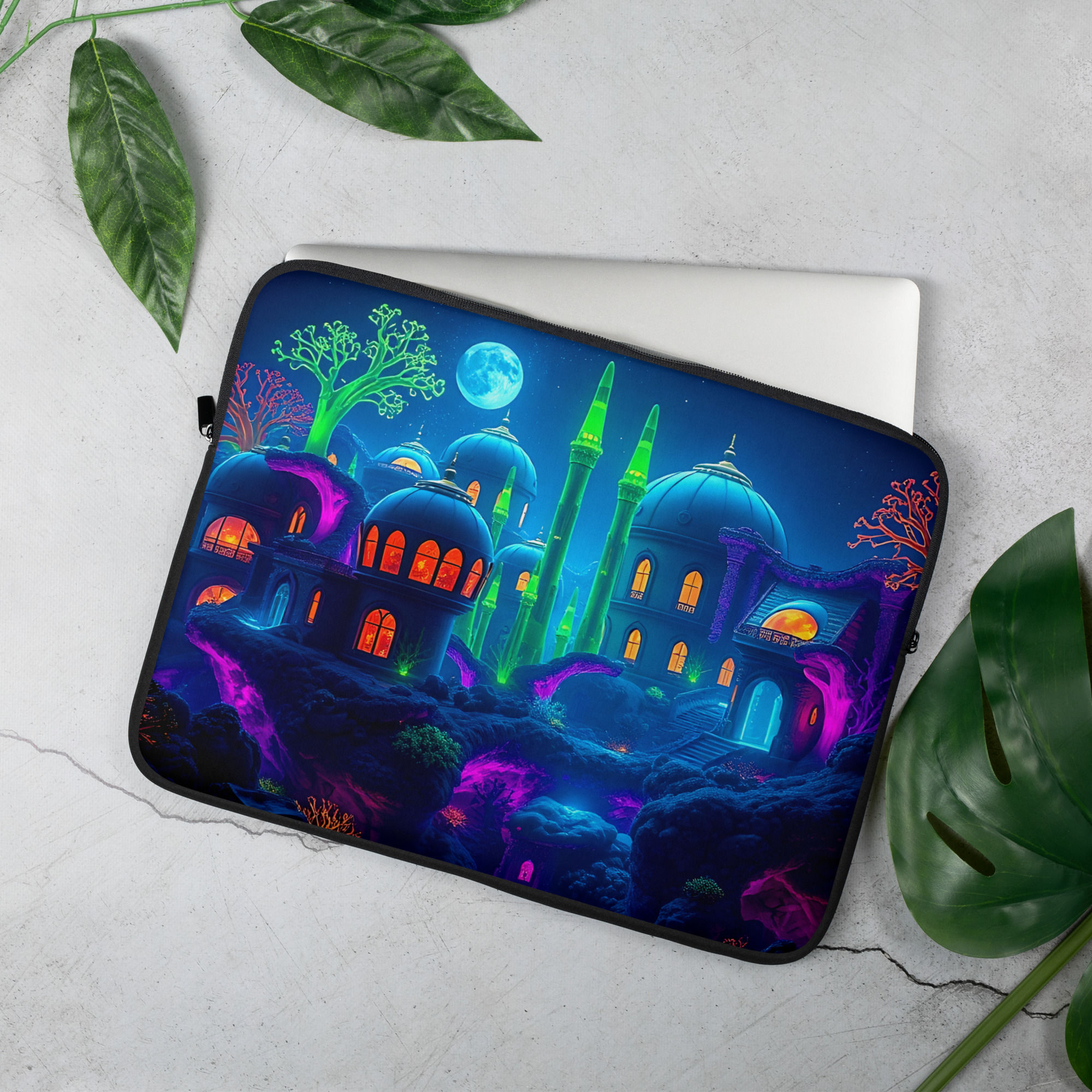 #09 Signal 6.0 — “Coral Reef of Disbelief” (Nova Edition) Laptop Sleeve