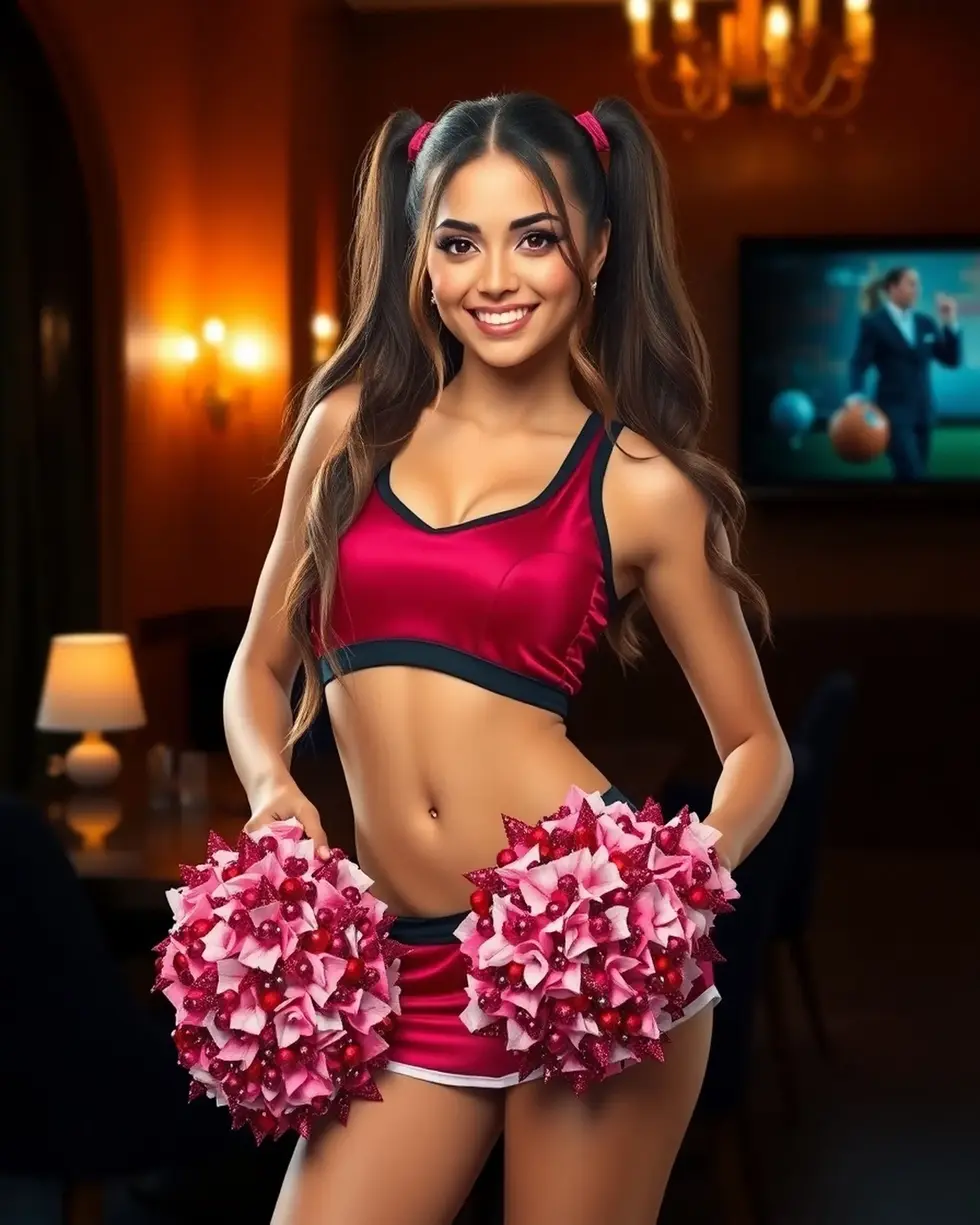 HBQUQ73K Cheerleader   