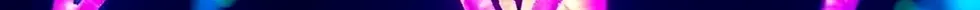 Glowing neon light blue and purple fungi