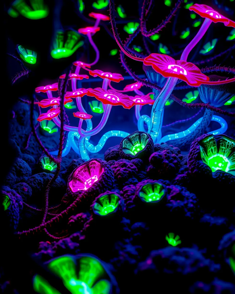 AUO27UHU-CreatorzPlus-SignalPlus-Alien-Fungi-Glowing-
