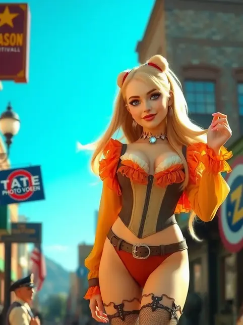 Creatorz+_WildWest_Cowgirls_Corsets_Fantasy_ID_B1NWRL5U v2