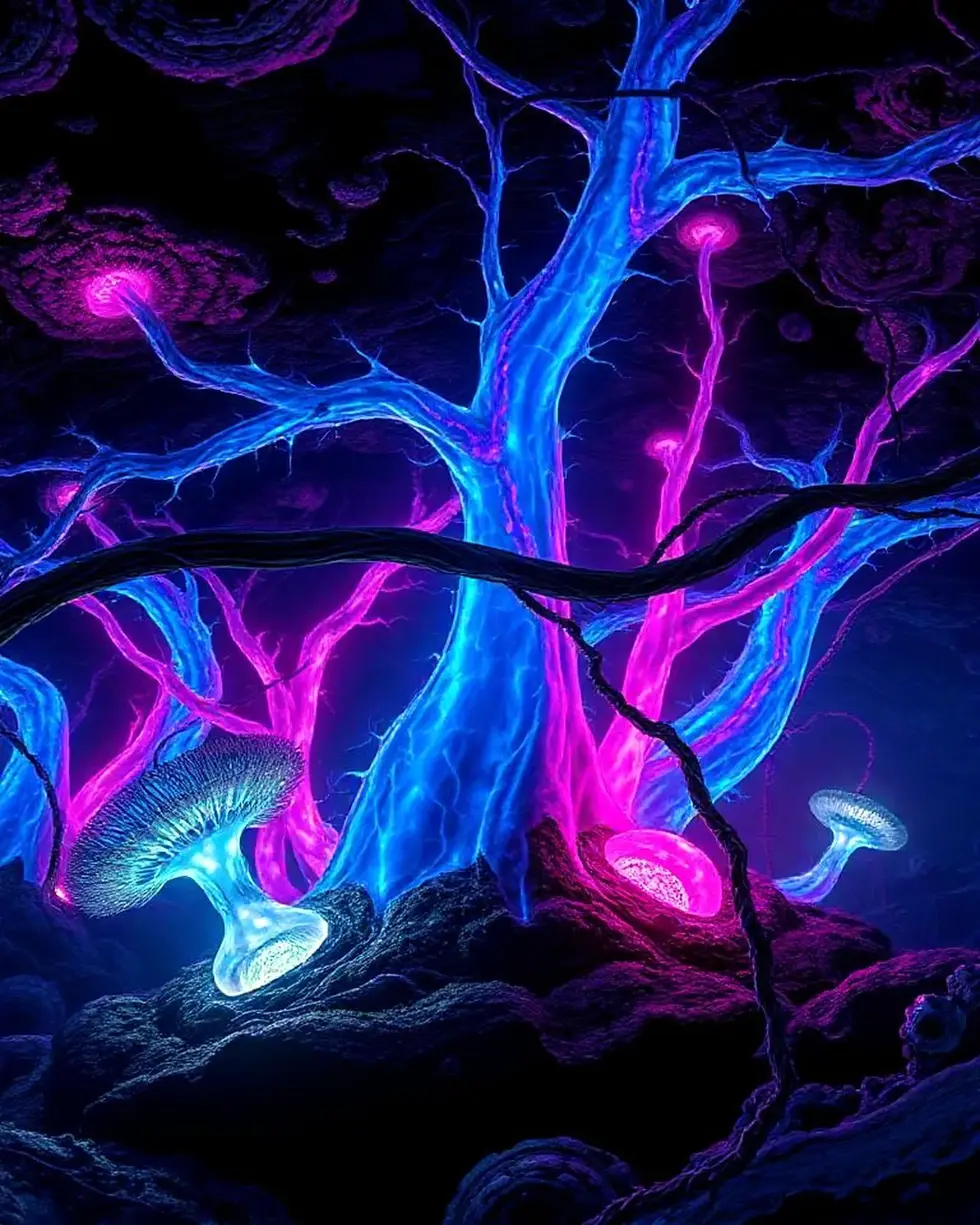 ID_ROYV60VX-Creatorz+Signal+_Amazing-Glowing-Neon-Alien-Fungi