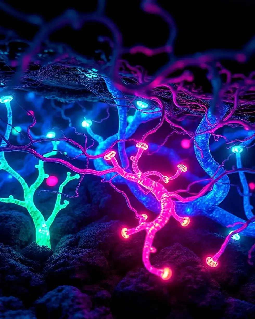 ID_8ZSCESHH-Creatorz+Signal+_Amazing-Glowing-Neon-Alien-Fungi
