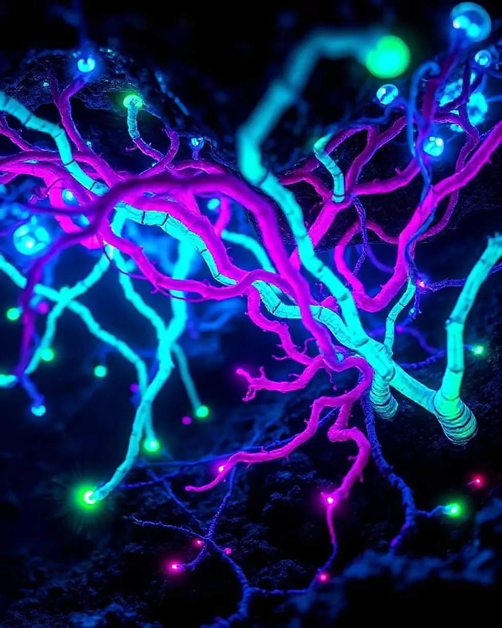 ID_OFQX0X1A-Creatorz+Signal+_Amazing-Glowing-Neon-Alien-Fungi