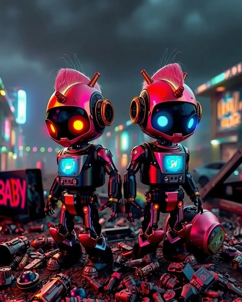 Creatorz+_BabyBotz_Futuristic_Circuit_Punks_ID_68YA15U4