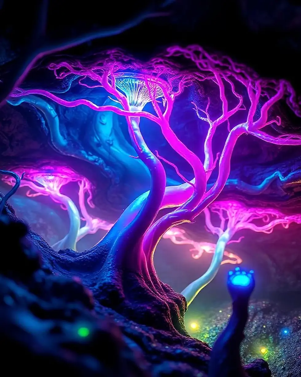 ID_REV17DAF-Creatorz+Signal+_Amazing-Glowing-Neon-Alien-Fungi
