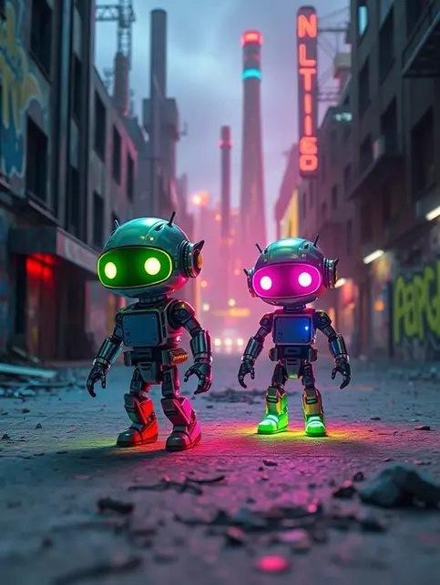 ID_3YXKN207_BabyBotz_Origins_Neoncore_Glitchglow