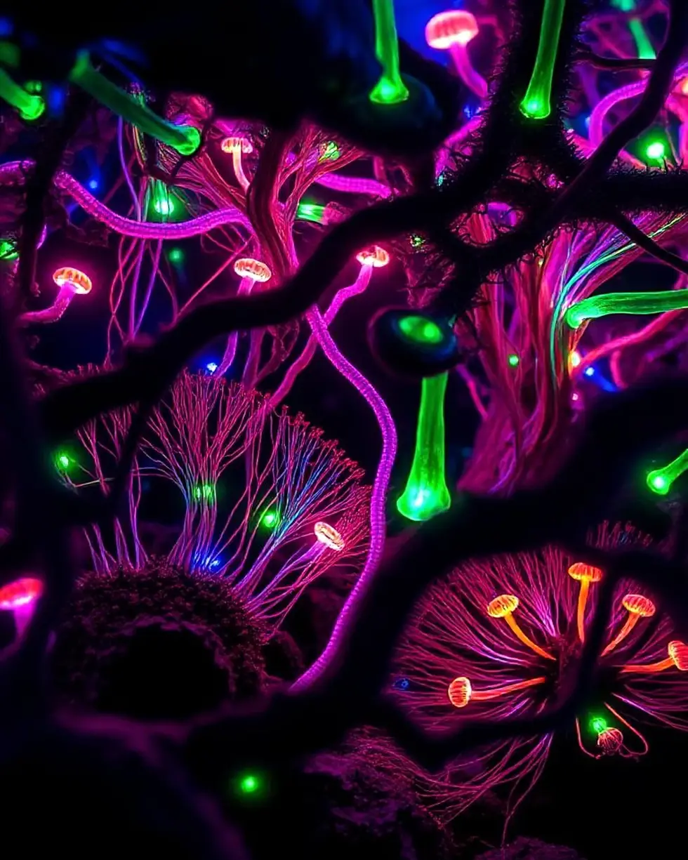 ID_AK7K7XKZ-Creatorz+Signal+_Amazing-Glowing-Neon-Alien-Fungi