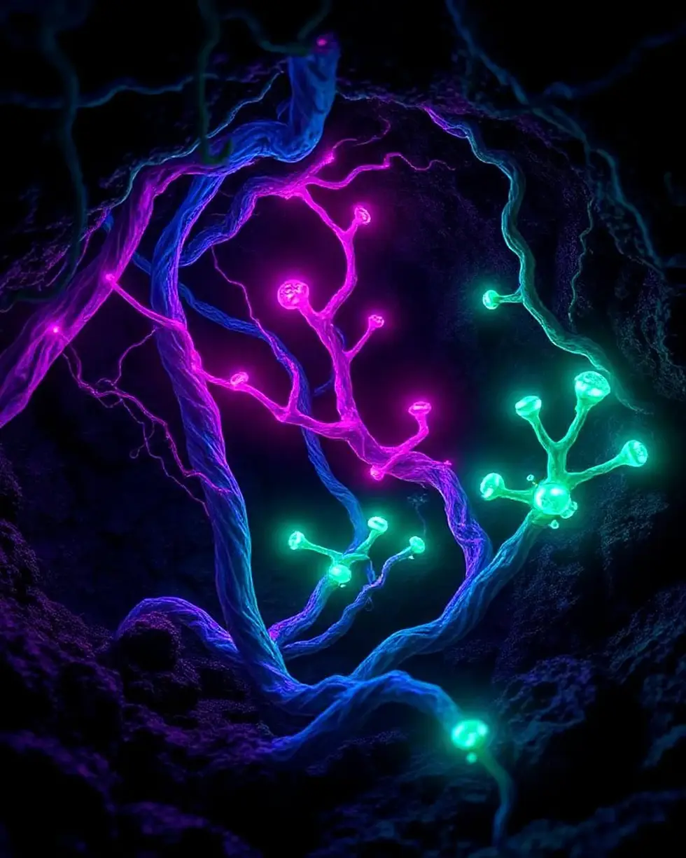 ID_IRTNNVBL-Creatorz+Signal+_Amazing-Glowing-Neon-Alien-Fungi