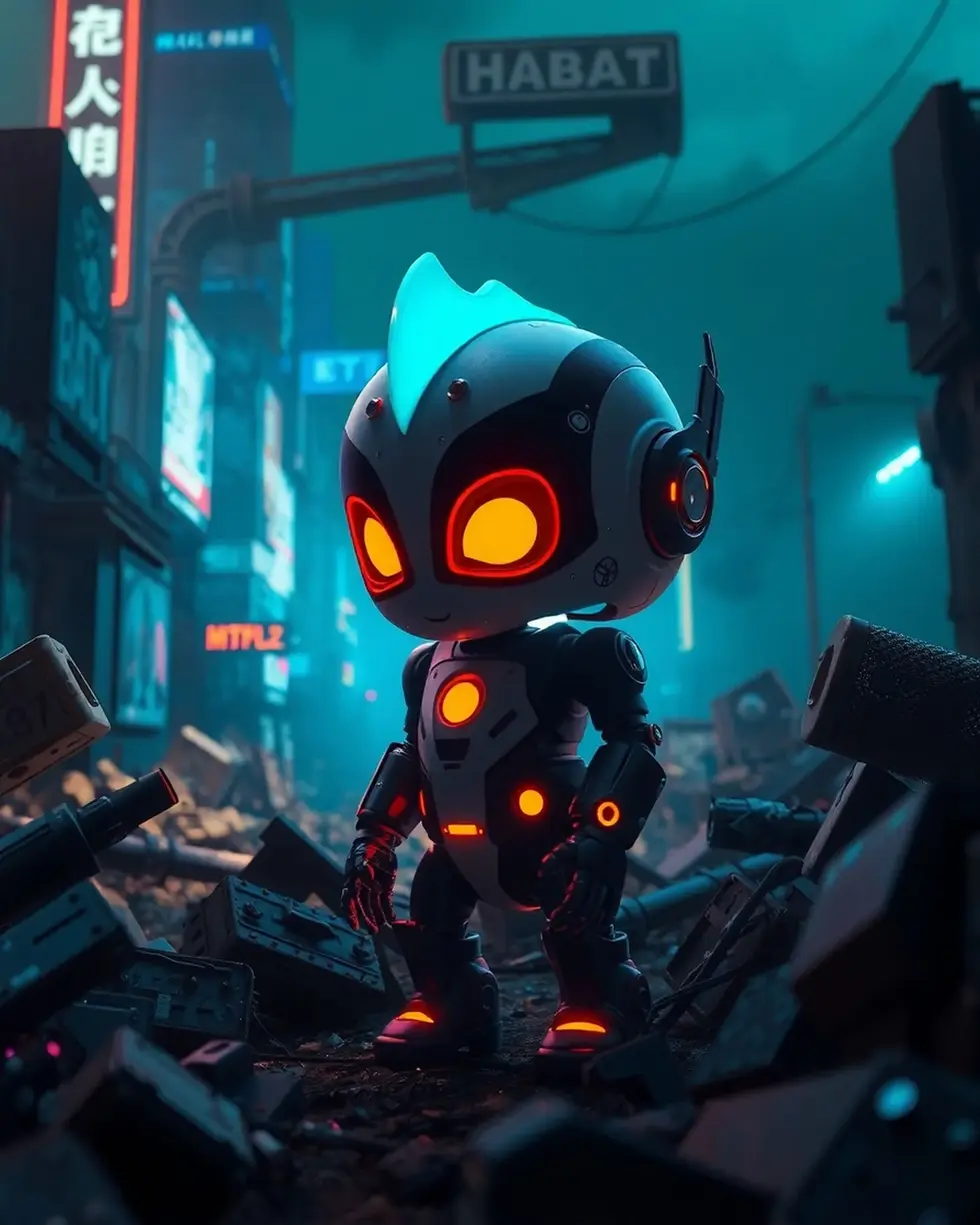 Creatorz+_BabyBotz_Futuristic_Circuit_Punks_ID_VRWSEMGG