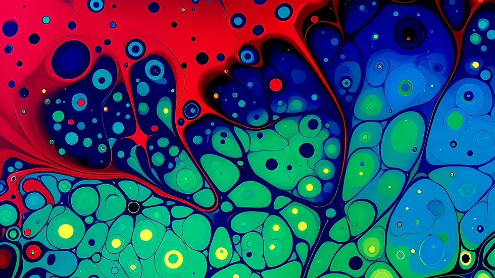 Thumbnail: #03 Intense Illusions – Vibrant Abstract Laptop Sleeve (13″ & 15″)