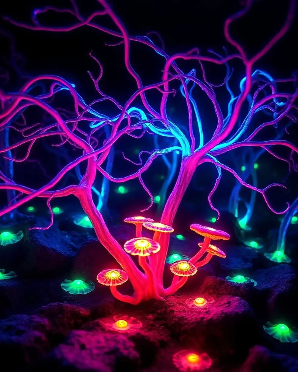ID_O1JWKXCP-Creatorz+Signal+_Amazing-Glowing-Neon-Alien-Fungi