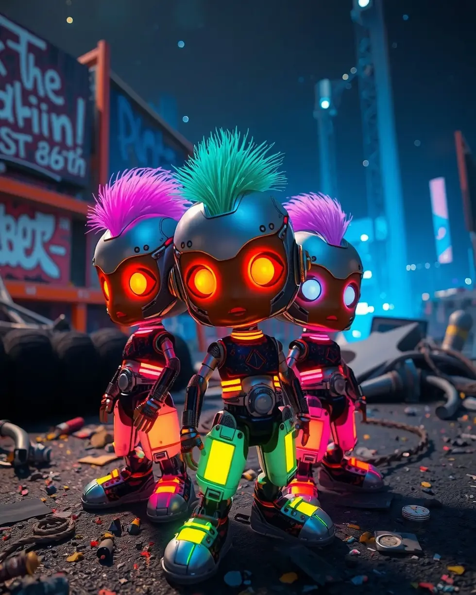Creatorz+_BabyBotz_Futuristic_Circuit_Punks_ID_OXLW4PA8
